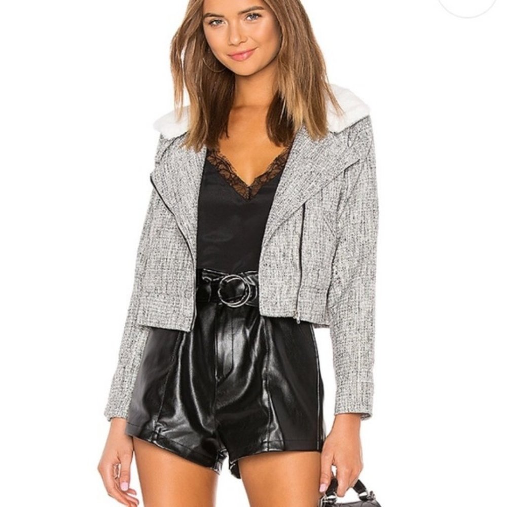 NWT About Us Faux Fur Jacket